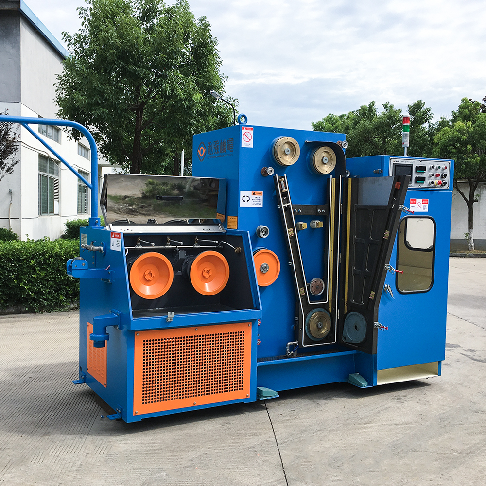 14DT Fine copper wire automatic drawing machine with continuous annealer