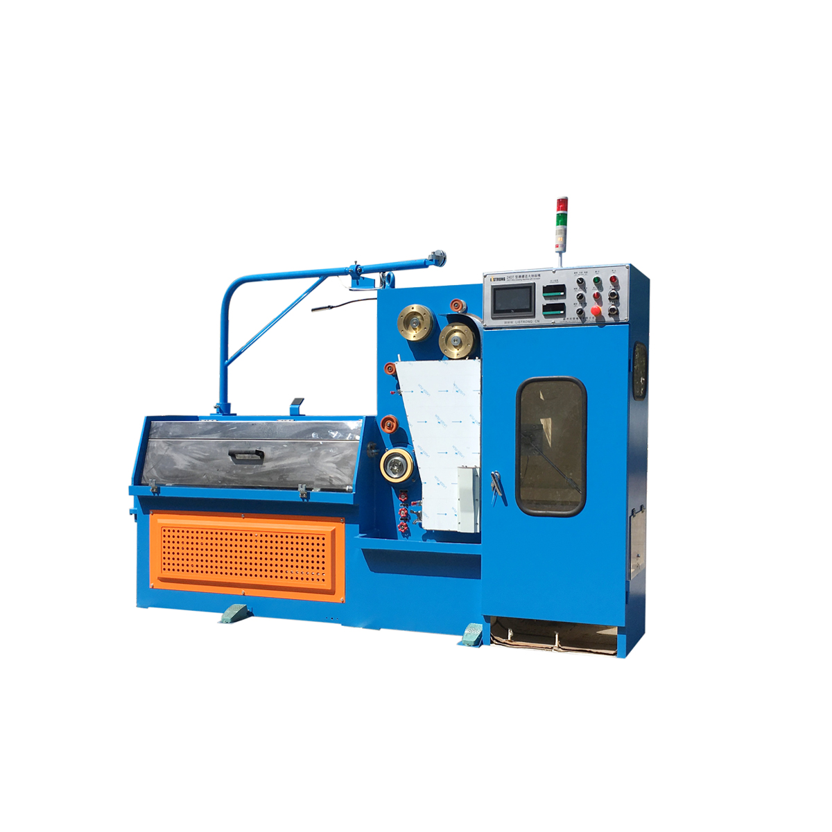 24DT Fine wire complete drawing machine with online annealer