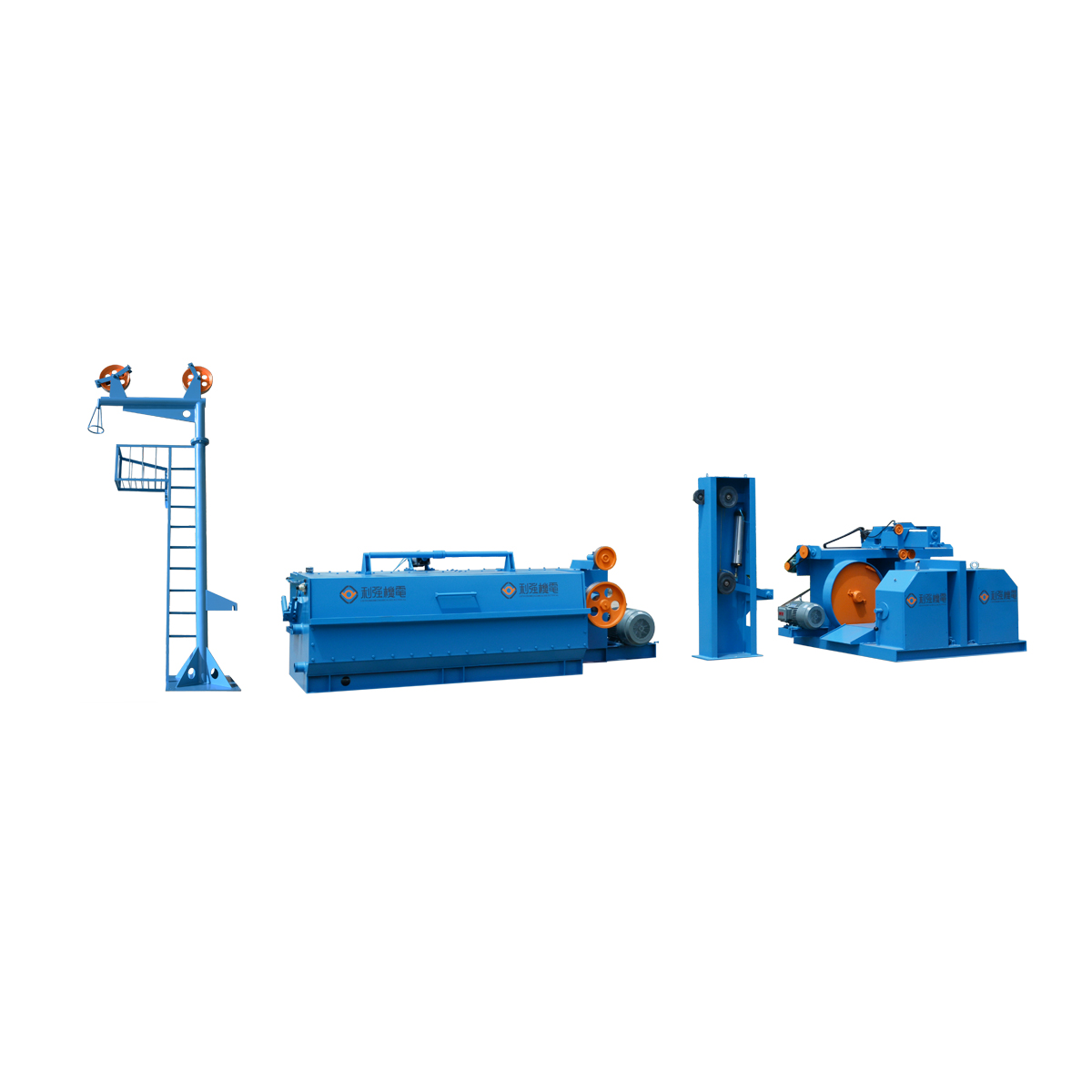 670-13DT-AL Automatic aluminum wire rod breakdown machine